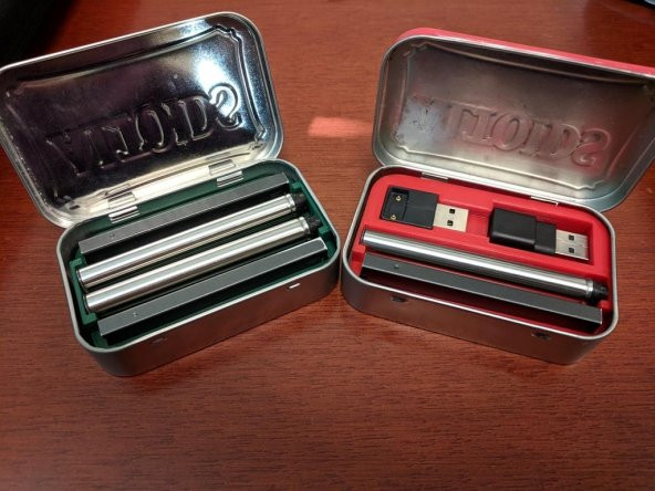 Vuse Solo Ve Juul Altoids Ekle (Güncellenmiş) Plastik Aparat