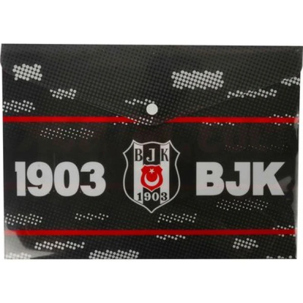 Beşiktaş Çıtçıtlı Desenli Dosya