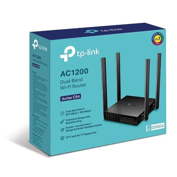 TP-LINK ARCHER C54 AC1200 DUAL BAND ROUTER - 4