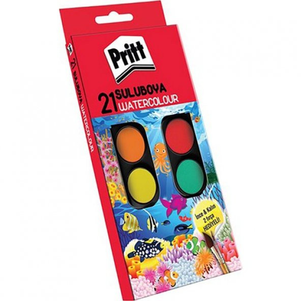 Pritt Sulu Boya 21 Renk