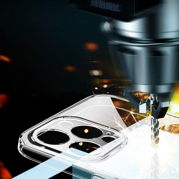 Joyroom Crystal Seri Şeffaf Telefon Kılıfı İphone 12 - Resim 4