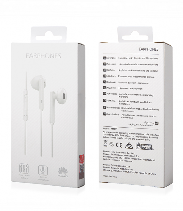 Huawei Am115 3.5 mm Jack Girişli Kulakiçi  Kulaklık