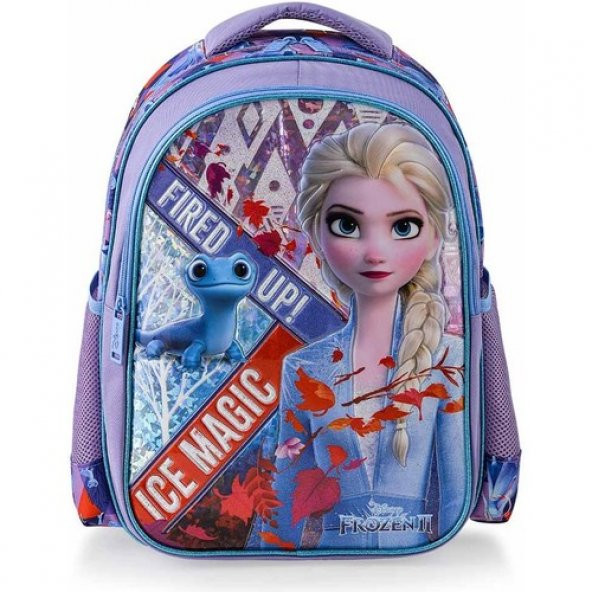 010 Şahin - Otto-48007 48007 Frozen İlkokul Çantası Loft Ice Magıc W2