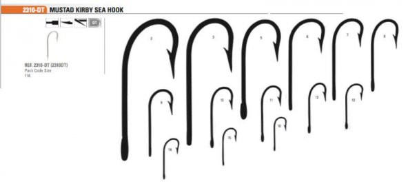 Mustad Beyaz 2310 Dt Çapraz Olta İğnesi 100 lü