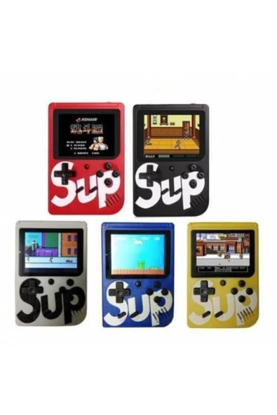 SUP Retro Game Video Oyun Konsolu 400 Oyunlu Mini Atari Gameboy