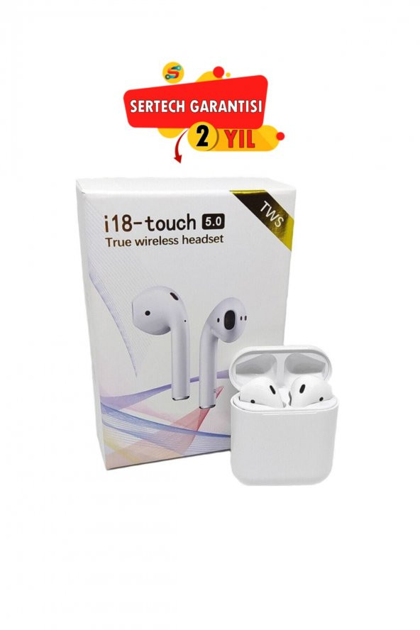 POLYGOLD I18 Tws Kablosuz Bluetooth Kulaklık Dokunmatik