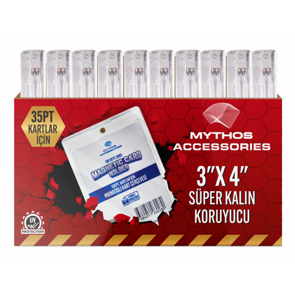 Mythos Accessories - 130pt Mıknatıslı Kart Çerçevesi (10 lu paket)