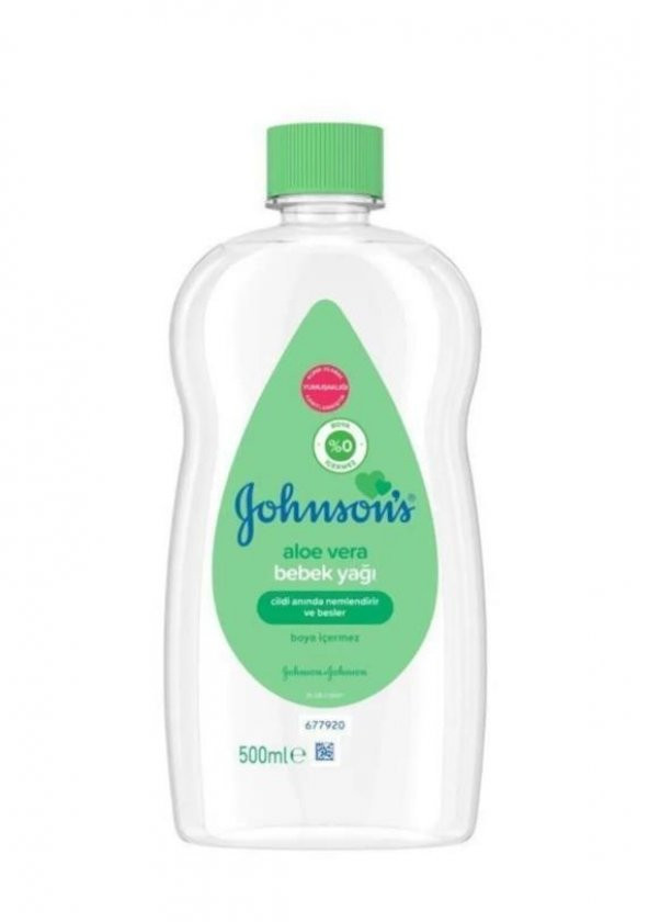 Johnsons Baby Oil Aloe Vera Bebe Yağı 500 ml