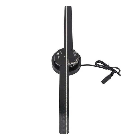 Ayt Hello F-1 Smart 3D 170° Görüş Açısı 12 V Hologram Fan 430x430x39Mm - 2