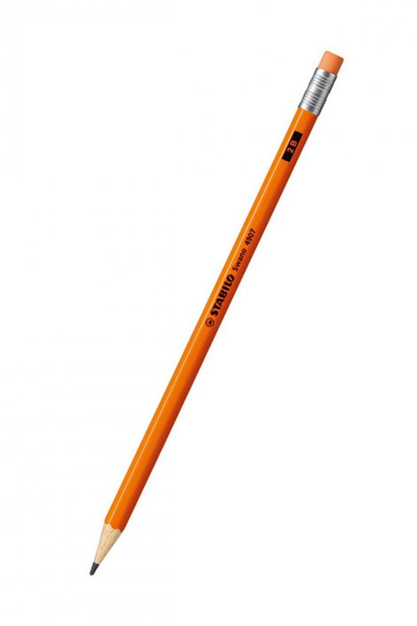Neon Silgili Kurşun Kalem Turuncu 4907/2b