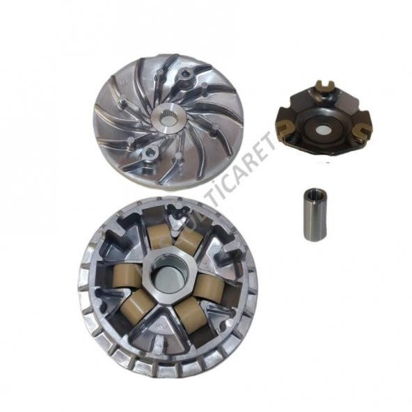 Hsgl Motorsiklet ALPHA Ön Debriaj Komple set Honda Alpha  KN31025 - 4