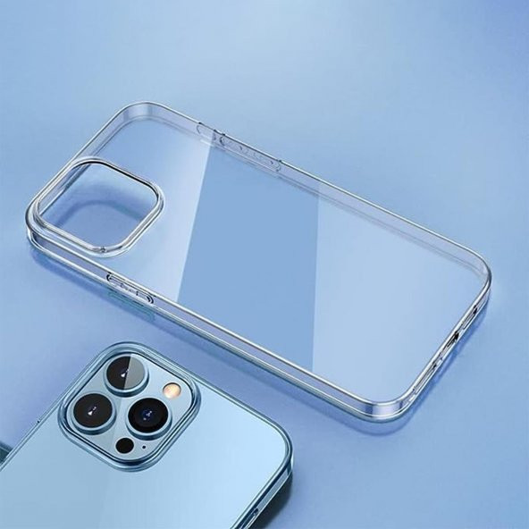 BİKAPAK ELIT AIR IPHONE 15 PRO MAX ŞEFFAF KAPAK - Resim 2