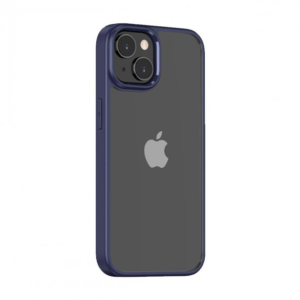 BİKAPAK ELIT CRYSTAL IPHONE 15 MAVİ KAPAK ürün görseli