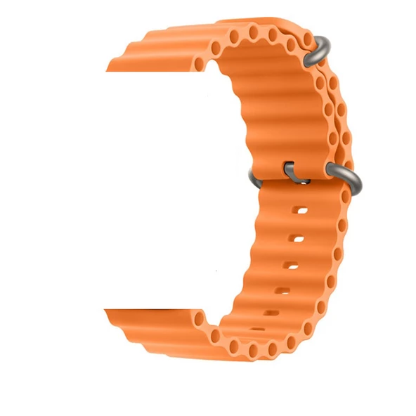 Gpack Apple Watch Ultra Kordon Yeni Dizayn Silikon HS05 - 6