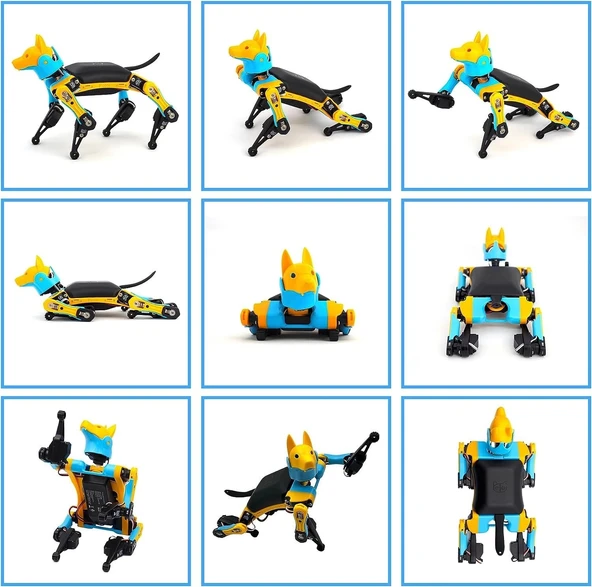 Petoi Bittle Robot Köpek STEM Kiti (Monte Edilmiş) Kodlama Robot Kit - 2