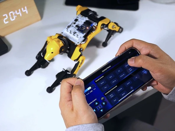 Petoi Bittle Robot Köpek Robot Kiti (İnşaat) Kodlama Robotu Yapı Kiti - 4