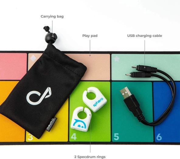 Sphero Specdrums (2 Yüzük) Uygulama Etkin Müzik Halkası - 2