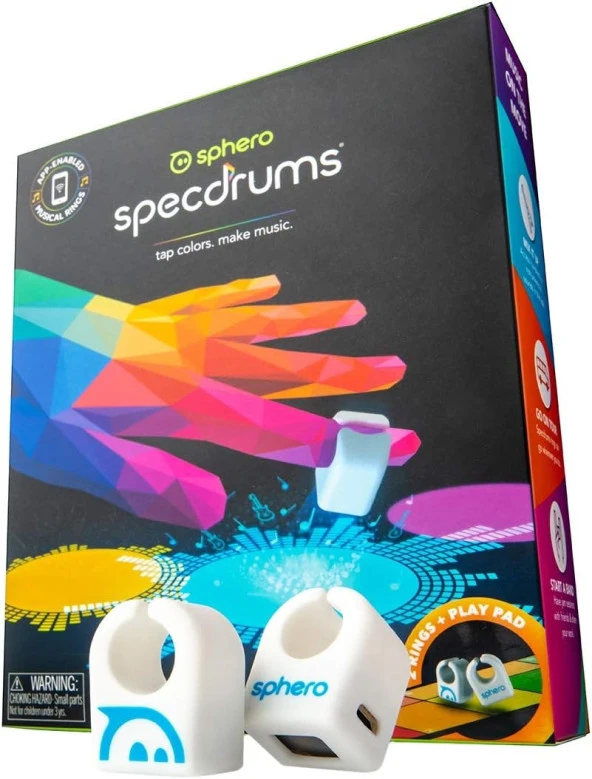 Sphero Specdrums (2 Yüzük) Uygulama Etkin Müzik Halkası