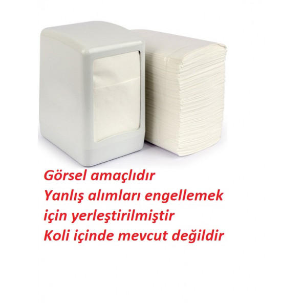 AYDENİZ PEÇETE Masaüstü  Dispenser Peçete 18 Paket 100 Lü 1800 Adet - 2