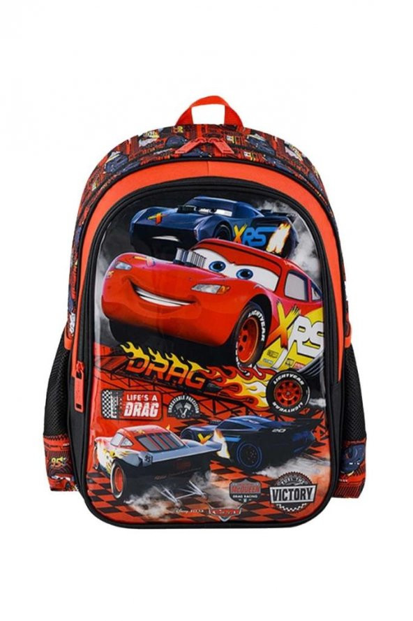 Otto Cars Çekçekli İlkokul Çantası Check Vıctory 48256 - Resim 2