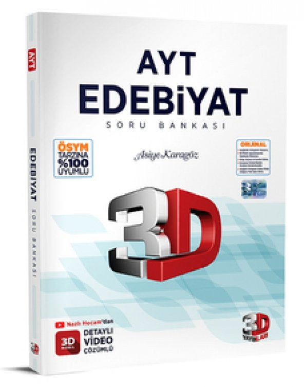 AYT Edebiyat Soru Bankası - 3D Yayınları