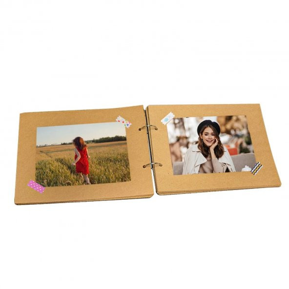 Satürn Girl Beyaz Tasarımlı Fotoğraf Albümü - 3