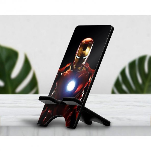 Iron Man  Tasarımlı Telefon Standı