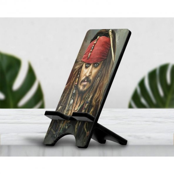Jack Sparrow Tasarımlı Telefon Standı