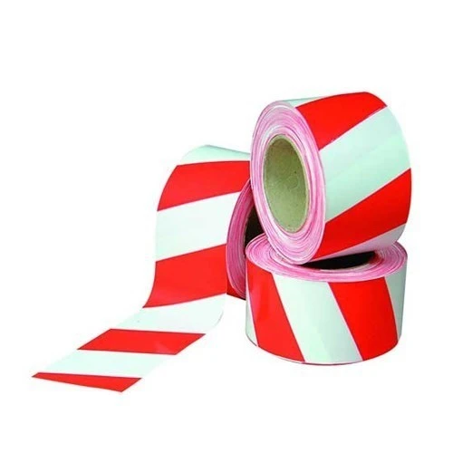 Kırmızı Beyaz  İkaz Bandı 500 Metre ürün görseli 1