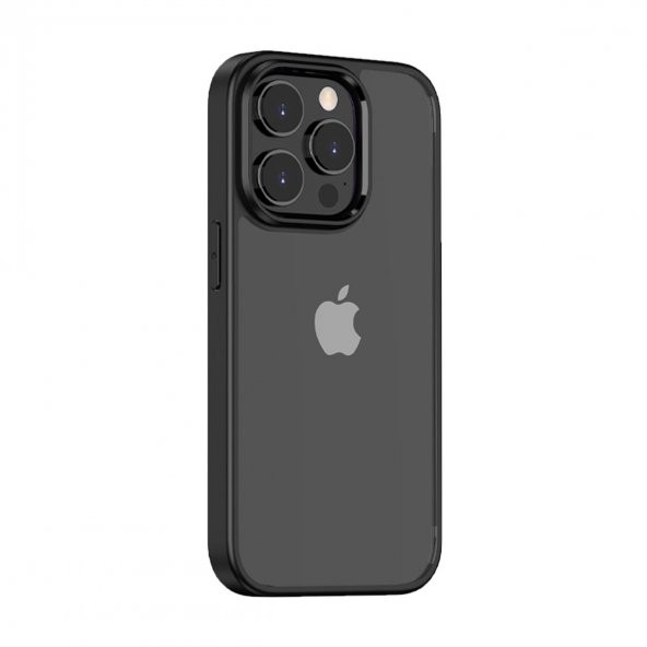 BİKAPAK ELIT CRYSTAL IPHONE 15 PRO MAX SİYAH KAPAK ürün görseli