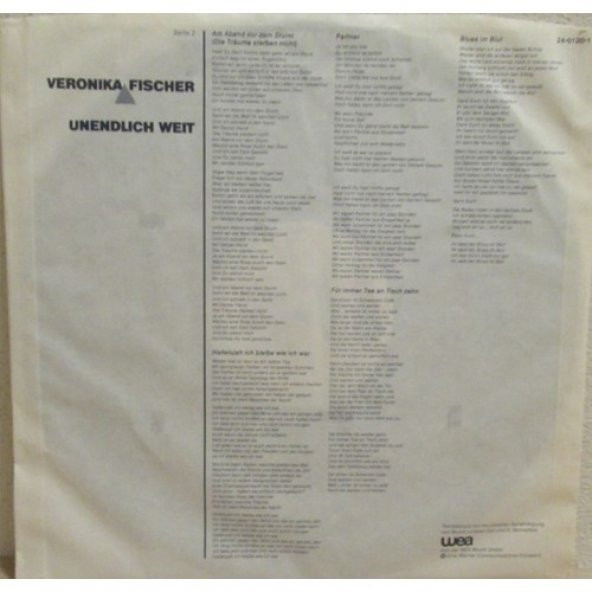 Veronika Fischer – Unendlich Weit - Pop Tarz Plak alithestereo - 5