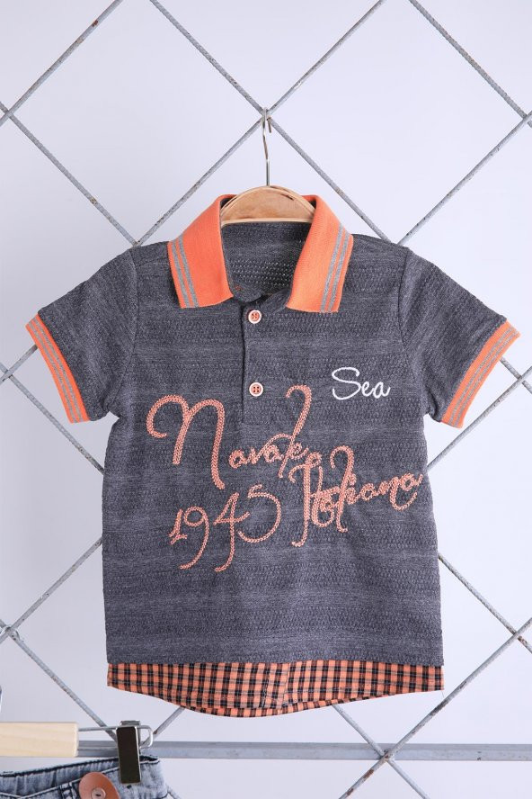 Babyhola Tshirt Pantolon Erkek Çocuk Takım 2'li 1421 - 2