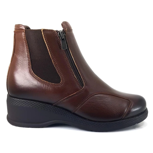 Forelli 25652 Dude Kadın Deri Bot - Resim 6