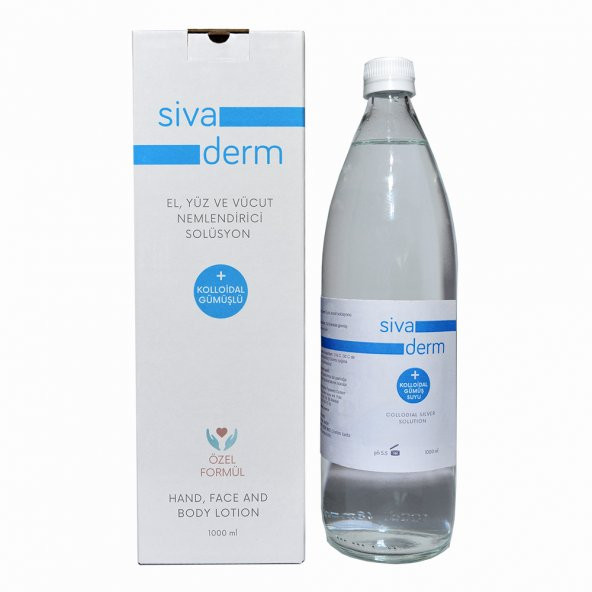 Doğal Gümüş Suyu - 1lt - Siva Derm