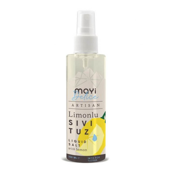 Artizan Limonlu Sıvı Tuz - Sprey - 150ml - Mayi Tuz