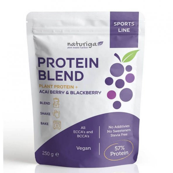 Berry Protein Karışımı - 250gr - Naturiga