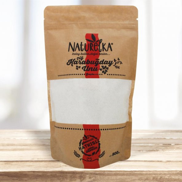 Glutensiz Çiğ Karabuğday Unu - 500gr - Naturelka