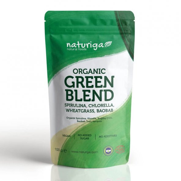 Organik Yeşil Karışım - 100gr - Naturiga