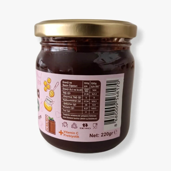 Babytella Sürülebilir Kakaolu Karışım - 220gr - Organik Bahçe - 2