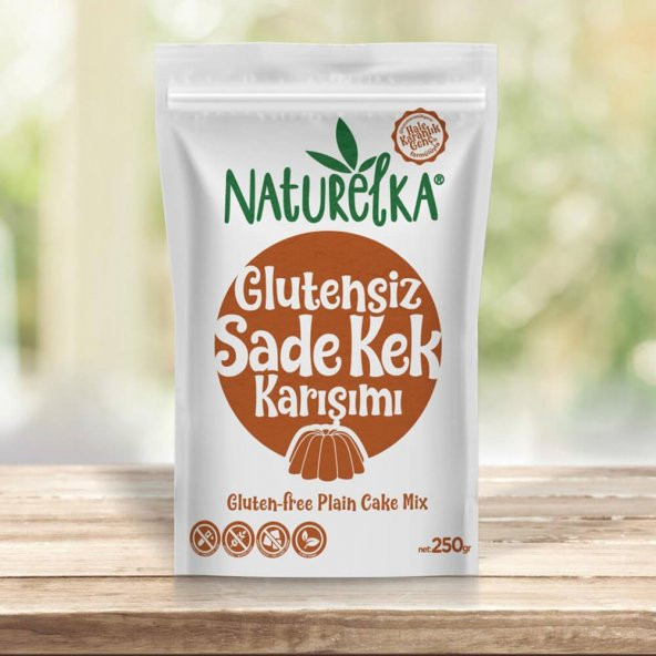 Glutensiz Sade Kek Karışımı - 250gr - Naturelka