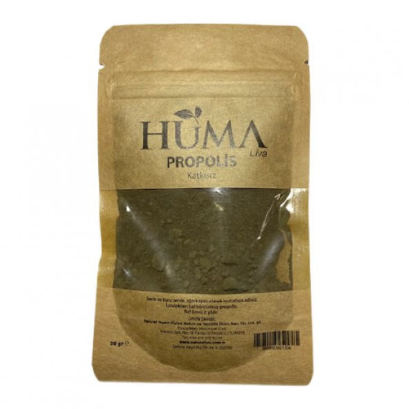 Huma Propolis - 20gr - Naturalive