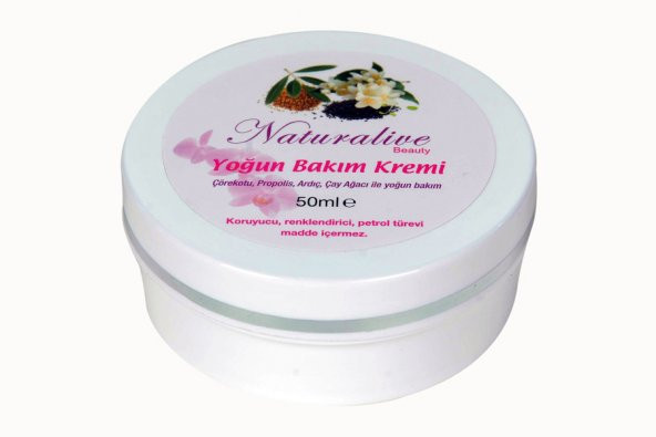 Yoğun Bakım Kremi - 50ml - Naturalive