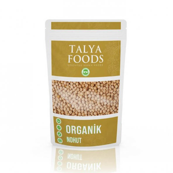 Organik Nohut - Glutensiz - 500gr - Talya Foods