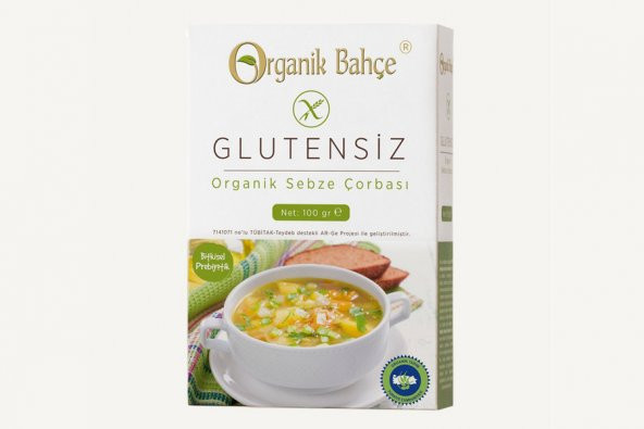 Organik Glutensiz Sebze Çorbası - 100gr - Organik Bahçe