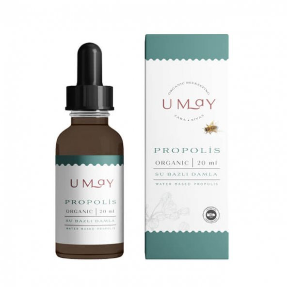 Organik Propolis (Su Bazlı) - 20ml - Umay Herbal