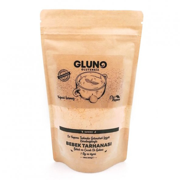 Glutensiz Karabuğday Bebek Tarhanası - 200gr - Gluno