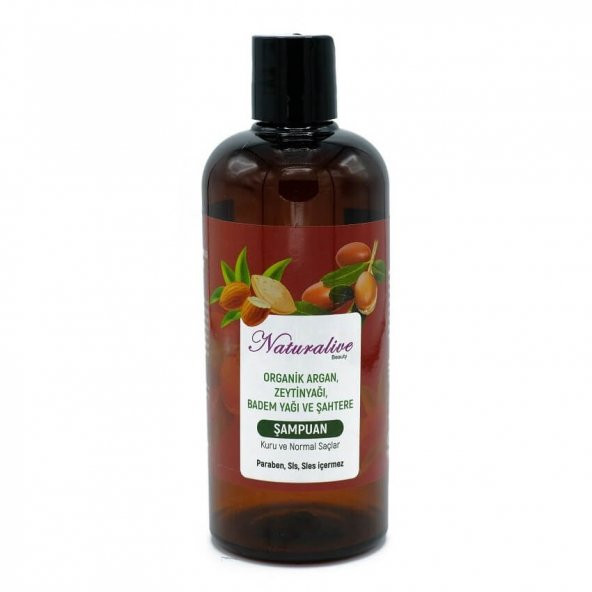 Doğal Şampuan - Kuru ve Normal Saçlar - 500ml - Naturalive