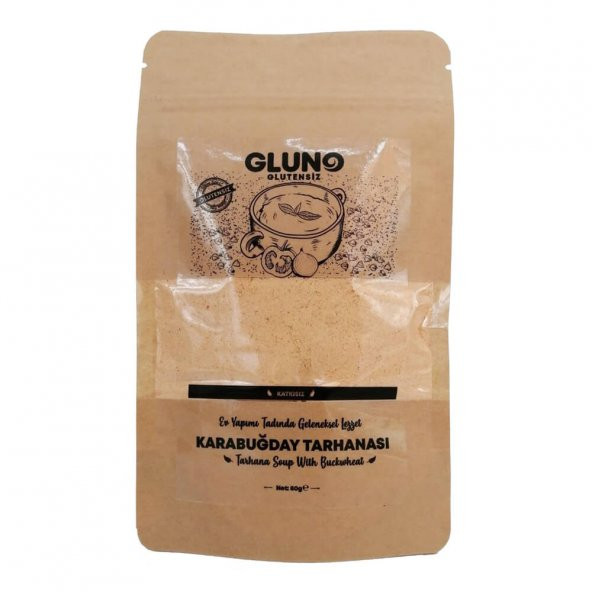 Glutensiz Karabuğday Tarhanası - 80gr - Gluno