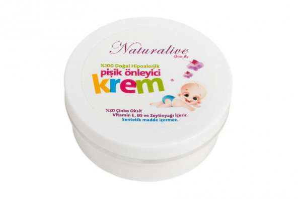 Doğal Bebek Pişik Kremi - 50gr - Naturalive