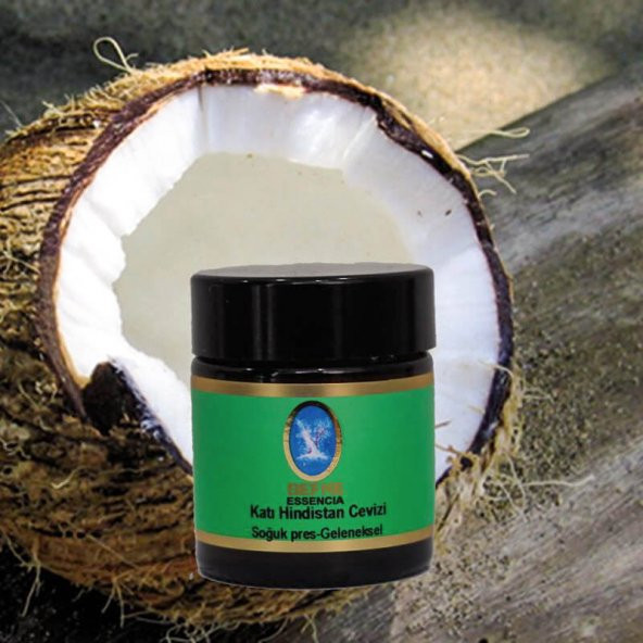 Geleneksel Katı Hindistan Cevizi Yağı - 110ml - Nuka